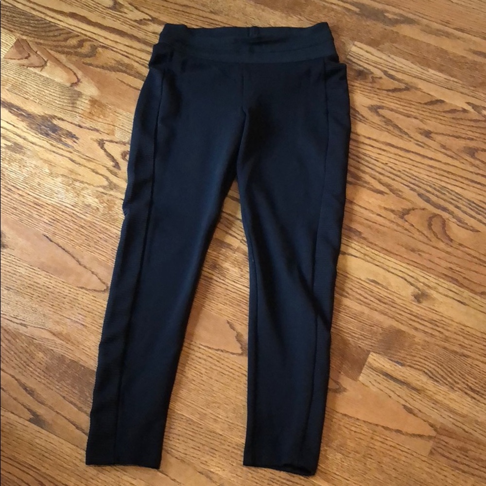 Zara Elastic Waist Ribbed Leggings